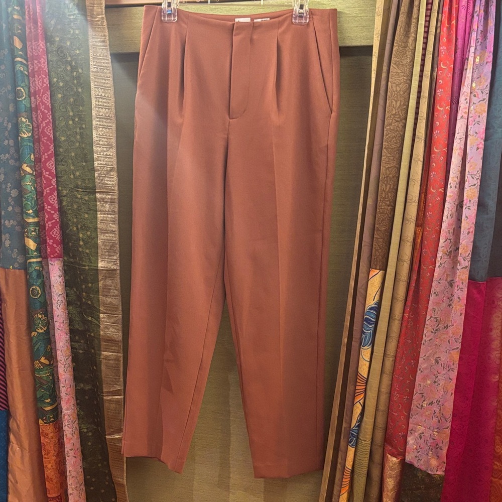 A New Day Women’s Rust Stretch Trousers - Size 8